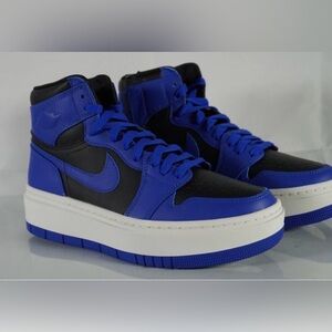 Women Nike Air Jordan 1 Elevate High Shoes Hyper Royal DN3253-204